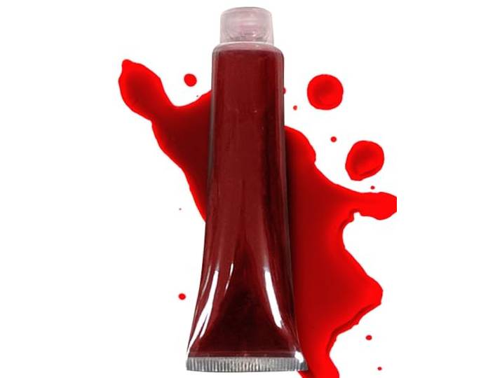 Goodmark 02070212-PF – rood kunstbloed, 1 tube, 28 ml, nepbloed, theaterbloed, make-up, littekens, zonder parabenen, carnaval, Halloween, kostuum, theater, podium