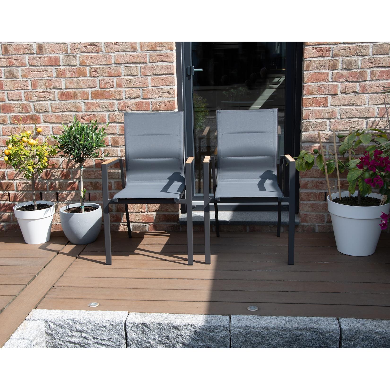 bellavista - Home & Garden® Stapelstuhl "Newport" 2er Set