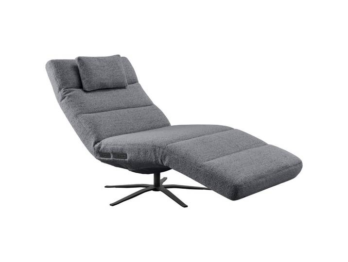 Pure Home Comfort Relaxliege, Anthrazit, Metall, 82x53-115x156-206 cm, motorische Relaxfunktion, Wohnzimmer, Sessel, Relaxliegen