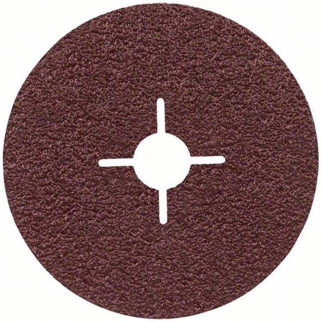 Disque abrasif sur fibres R444, Expert for Metal D = 125 mm ; G = 24 ; Bosch (2608605474)
