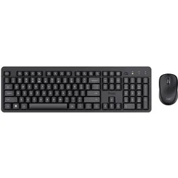 Trust Ody II (US, Kabellos), Tastatur, Schwarz