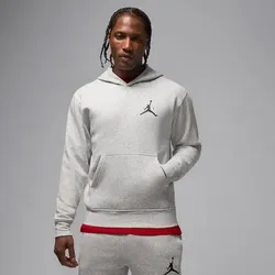 NIKE Herren Shirt M J JUMPMAN FLC PO, Größe M in Silber Silber