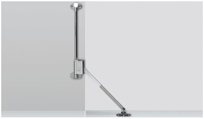 Glanzmetall Support de volet de frein 350 - 400 mm ; Hettich (16174)