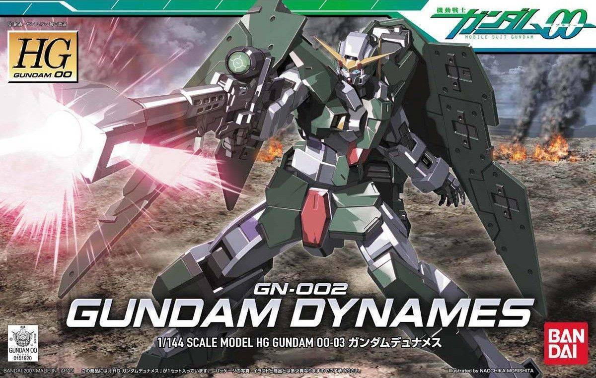 Bandai Model Kit Gunpla HG Gundam Dynames Mobile Suit Gundam 00 schaal 1/144
