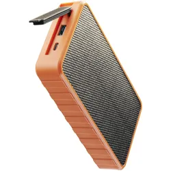 Cellularline Solar (20000 mAh, 20 W, 74 Wh), Powerbank, Orange