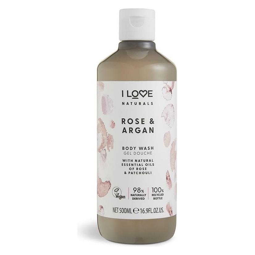 I Love This Sound I Love Naturals Rose & Argan Body Wash mit ätherischen Ölen 500ml (500 ml) (48077299)