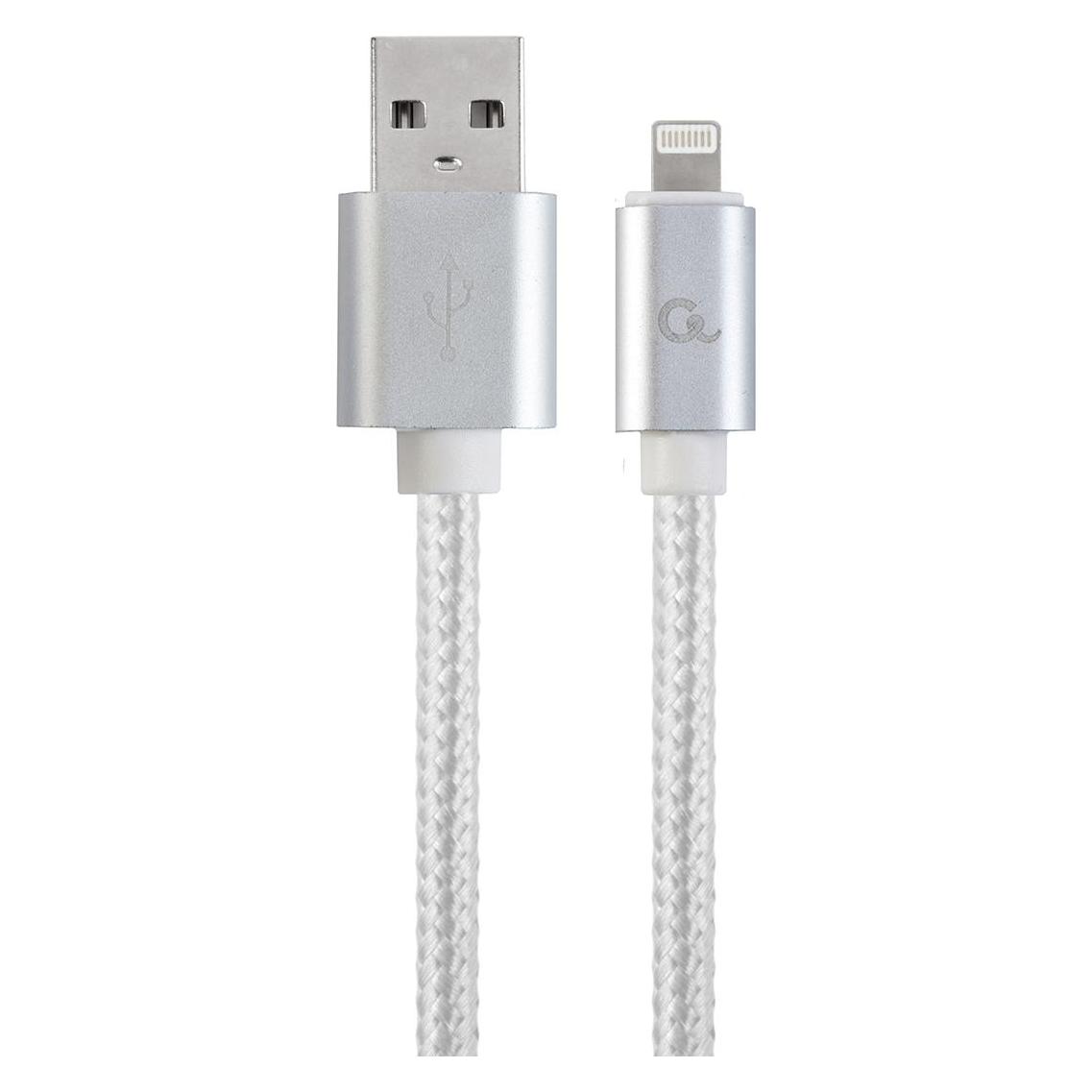 Gembird CableXpert Micro-USB-Kabel mit Metallanschlüssen 1,8 m CCB-mUSB2B-AMLM-6-S (1.80 m, USB 2.0) (CCB-mUSB2B-AMLM-6-S)