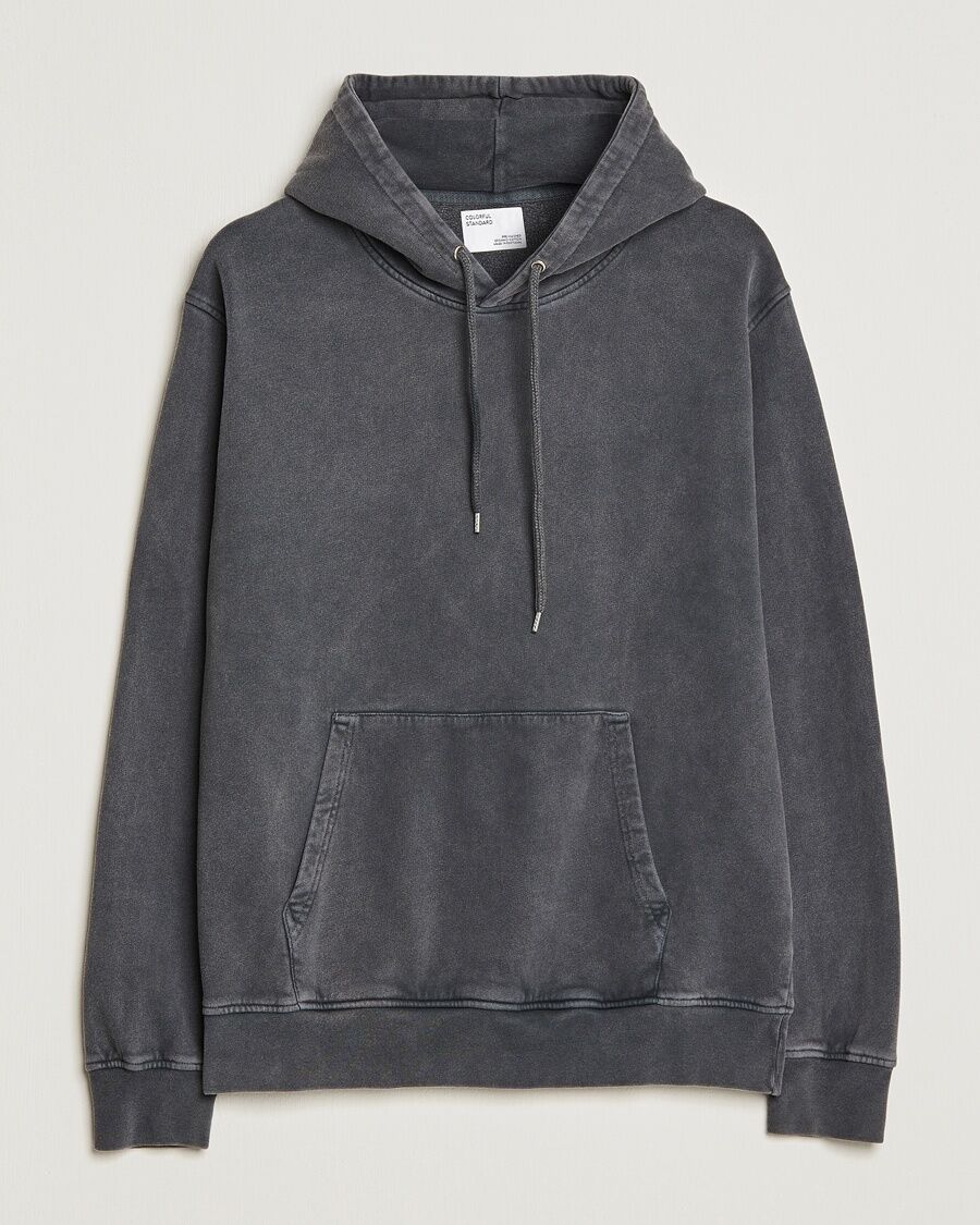 Colorful Standard Classic Organic Hood Faded Black men XXL Sort