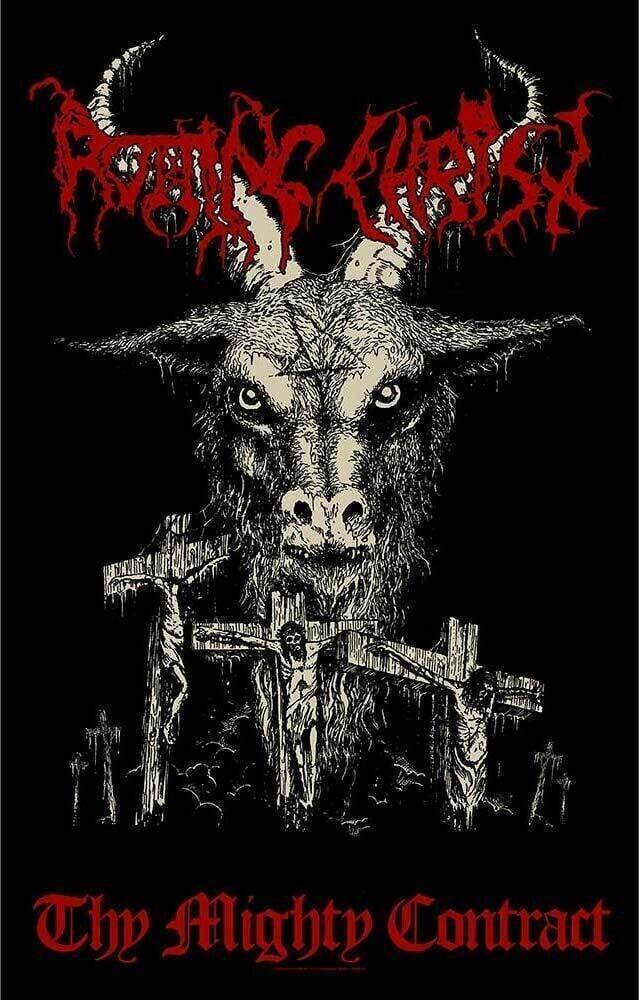 Rotting Christ Thy Mighty Contract Textielposter