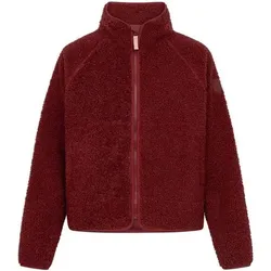 DERBE Fleecejacke Kuschelby, Größe 34 in Rot Rot