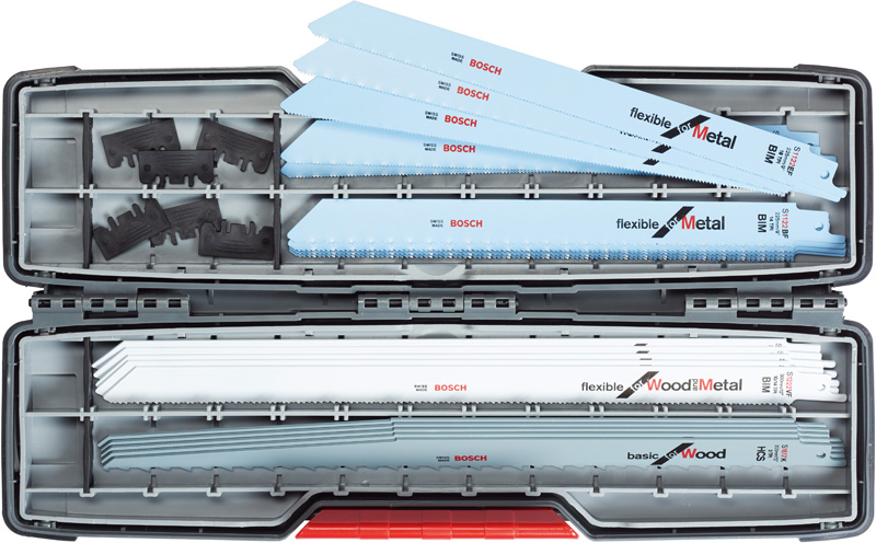 Bosch 20-tlg. Säbelsägeblatt-Set, ToughBox für Wood and Metal 2607010996