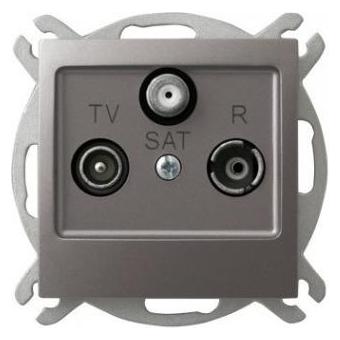 Ospel Impresja RTV-SAT Antennenbuchse Titan (GPA-YS (Antennendose) (GPA-YS/m/23)