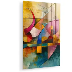 ACRYLGLASBILD Kunst - Abstrakt - Modern Wandbild 60x90 cm