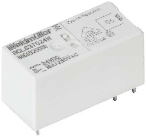 Weidmüller RCL314024W Steckrelais 24 V/DC 16 A 1 Wechsler 20 St.