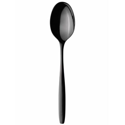 Esslöffel MÄSER "Nigran", schwarz, 12 Stk., Edelstahl 18/10, Esslöffel