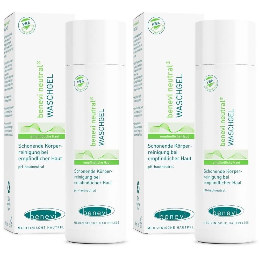 Benevi neutral Waschgel 2x 2x200 ml Gel
