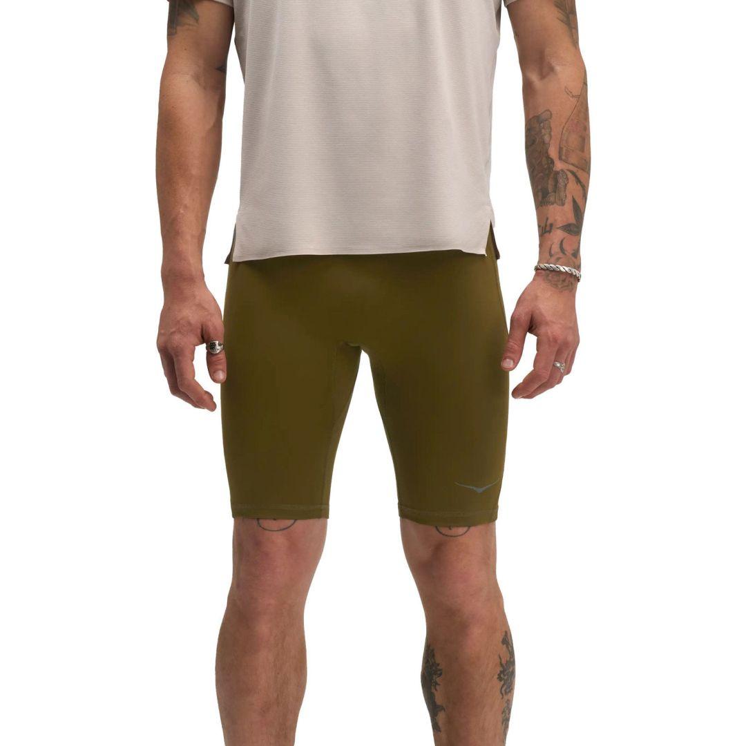 Hoka Herren Novafly Half Tight braun