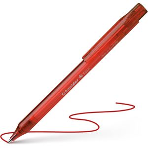 Schneider Kugelschreiber Fave 770, 130402, Gehäuse rot, Schreibfarbe rot
