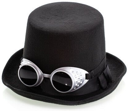 Zylinder "Steampunk-Brille"