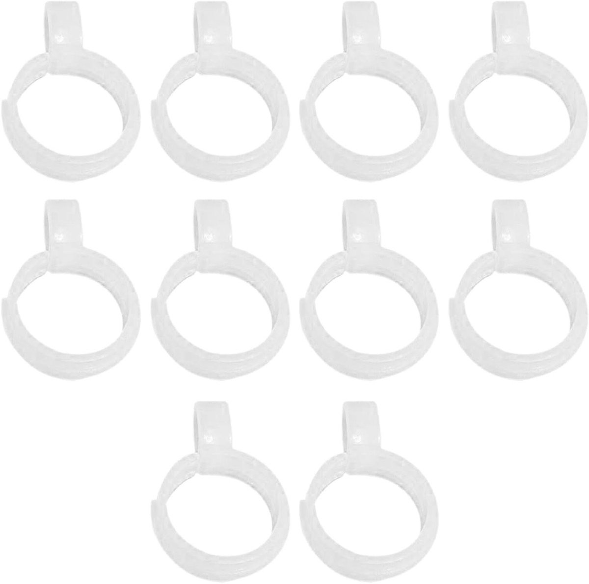 10 stuks Borduurstof Klemmen - Transparante Naai Clips voor Hobby Projecten