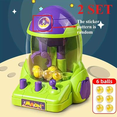 Uplifted Goods Kinetic Space Rocket Prize And Claw Mechanism 2pcs Green