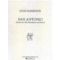 San Antonio Sonata: For Saxophone & Piano, Fachbücher von John Harbison