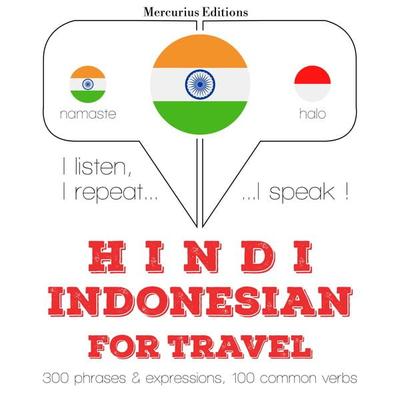 Travel words and phrases in Indonesian - JM Gardner, Audio, 9782821137929