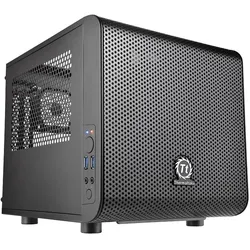 Thermaltake Core V1 (Mini-ITX), PC Gehäuse, Schwarz