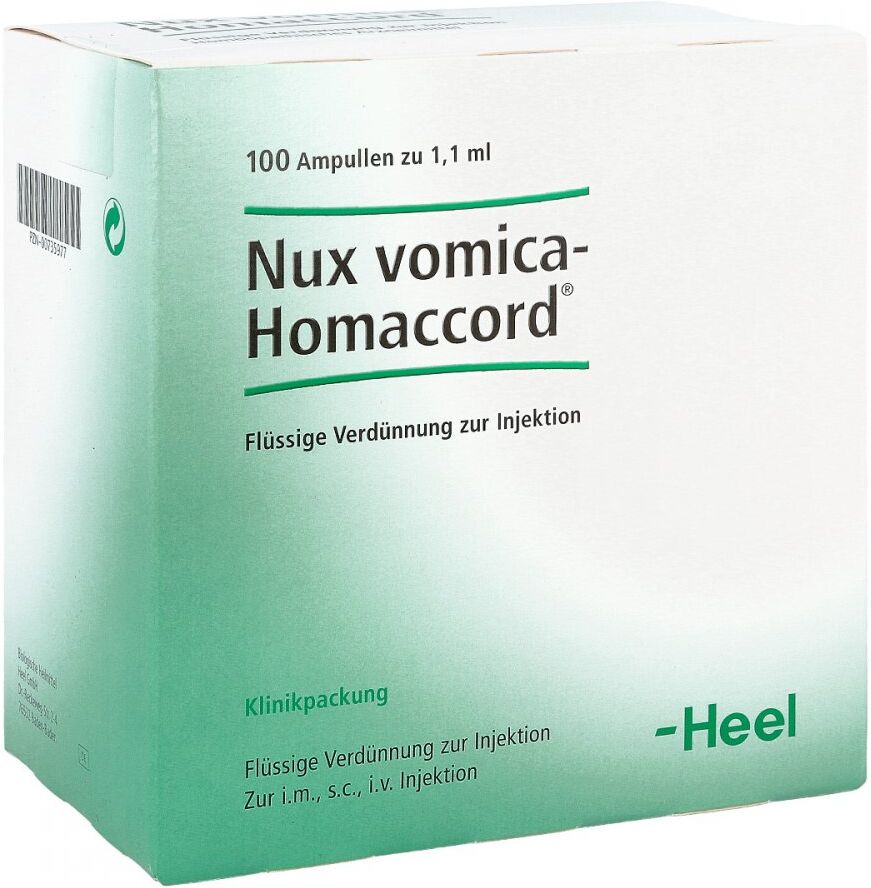 Nux Vomica Homaccord Ampullen