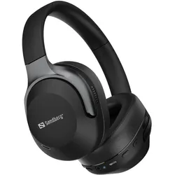 Sandberg Wireless Travel Headset ANC (Kabellos), Gaming Headset, Schwarz