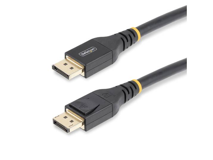 StarTech.com Câble DisplayPort 1.4 Actif de 15m Certifié VESA - Câble DisplayPort DP8K avec HBR3, HDR10, MST, DSC 1.2, HDCP 2.2, 8K 60Hz, 4K 120Hz - C