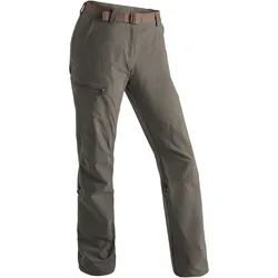 Maier Sports, Damen, Outdoorhose, Lulaka (XS), Braun, Grau