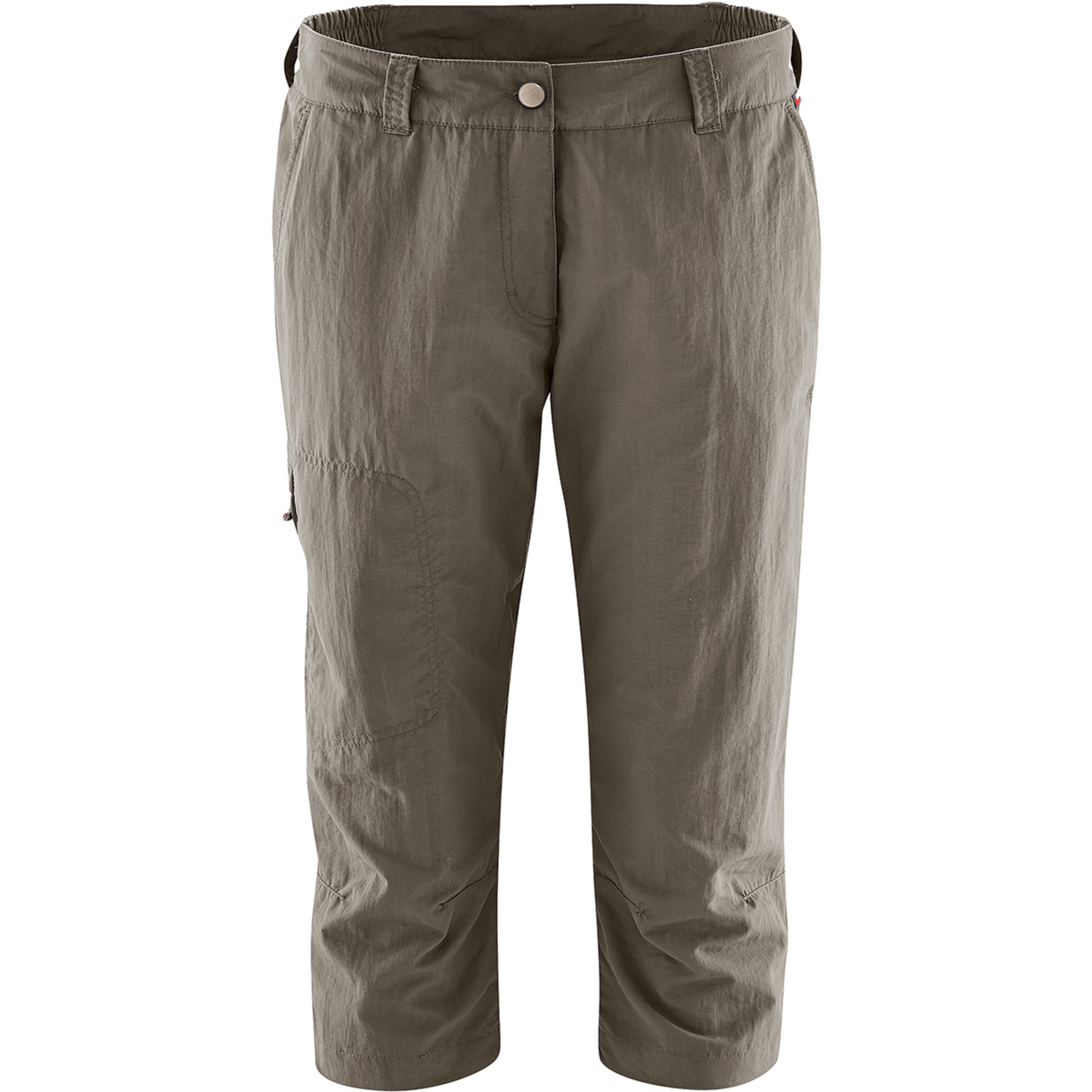 Maier Sports Neckar Capri Damen Kurze Hosen beige Größe XXL Trekking Widerstandsfähig Wasserabweisend