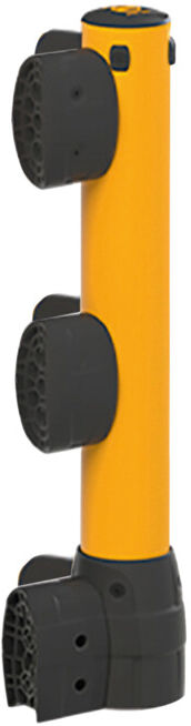BLACK BULL Garde-corps anti-encastrement L-Line avec protection anti-encastrement poteau d’angle ; MORAVIA (205.17.9493)