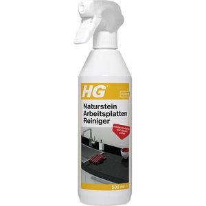 HG Steinreiniger Naturstein Arbeitsplattenreiniger, Spray, wirkt Strukturvertiefend, 500ml
