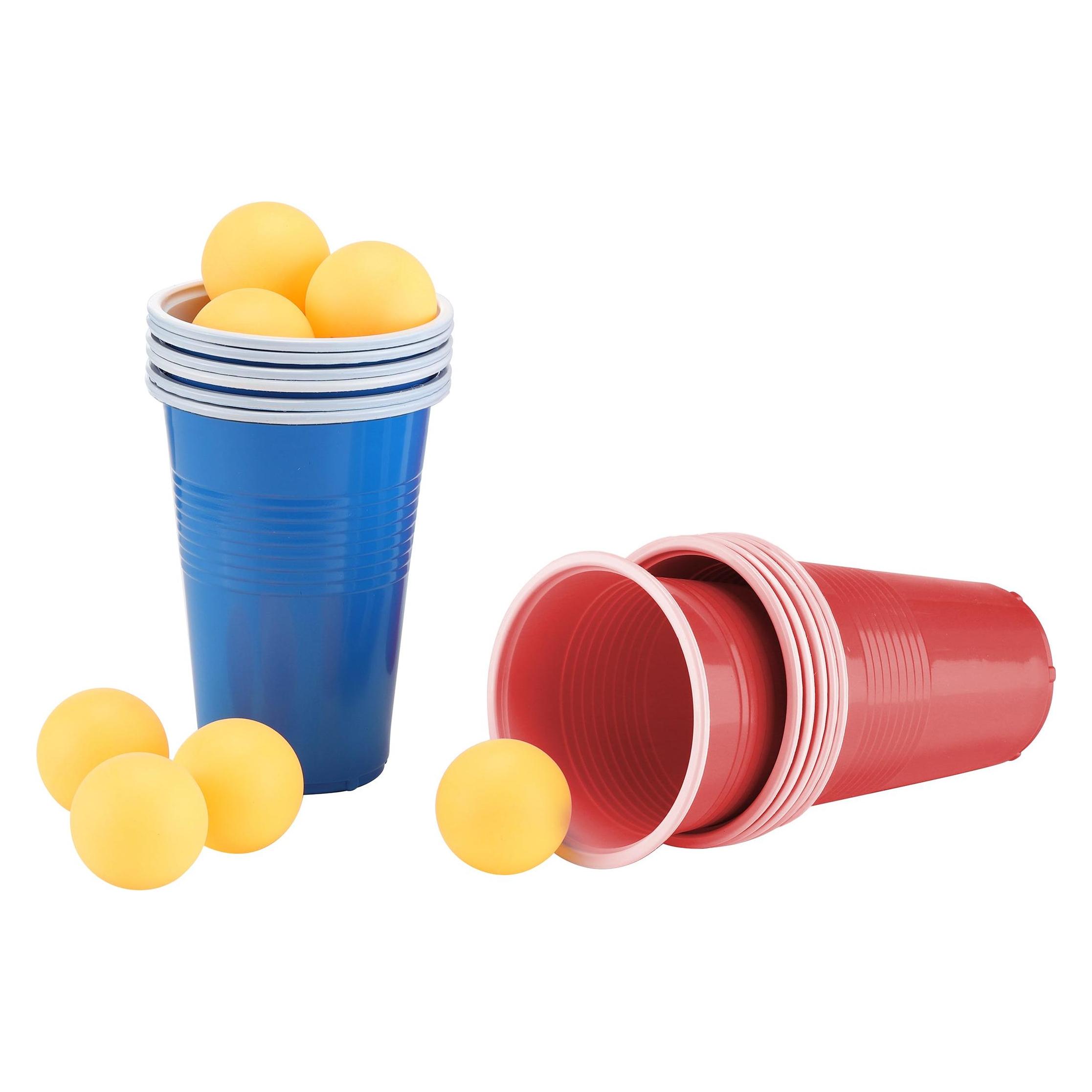 Rewe Bier-Pong Set 12 Becher & 12 Bälle 66153 (66153)