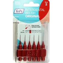 Tepe Id Bürste Rot 0.5Mm 6 ST