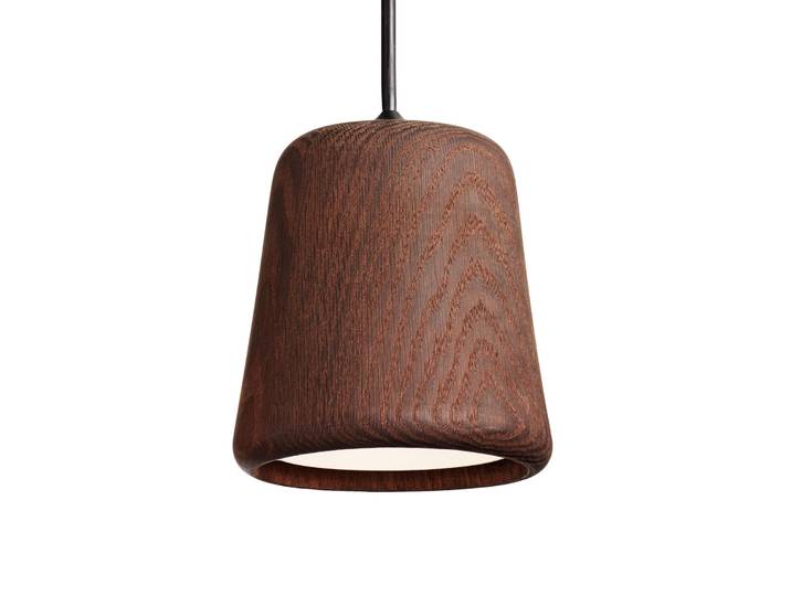 Material Suspension Chêne Fumé - New Works Material The Originals - Salon / séjour - Design - Bois - À ampoule unique
