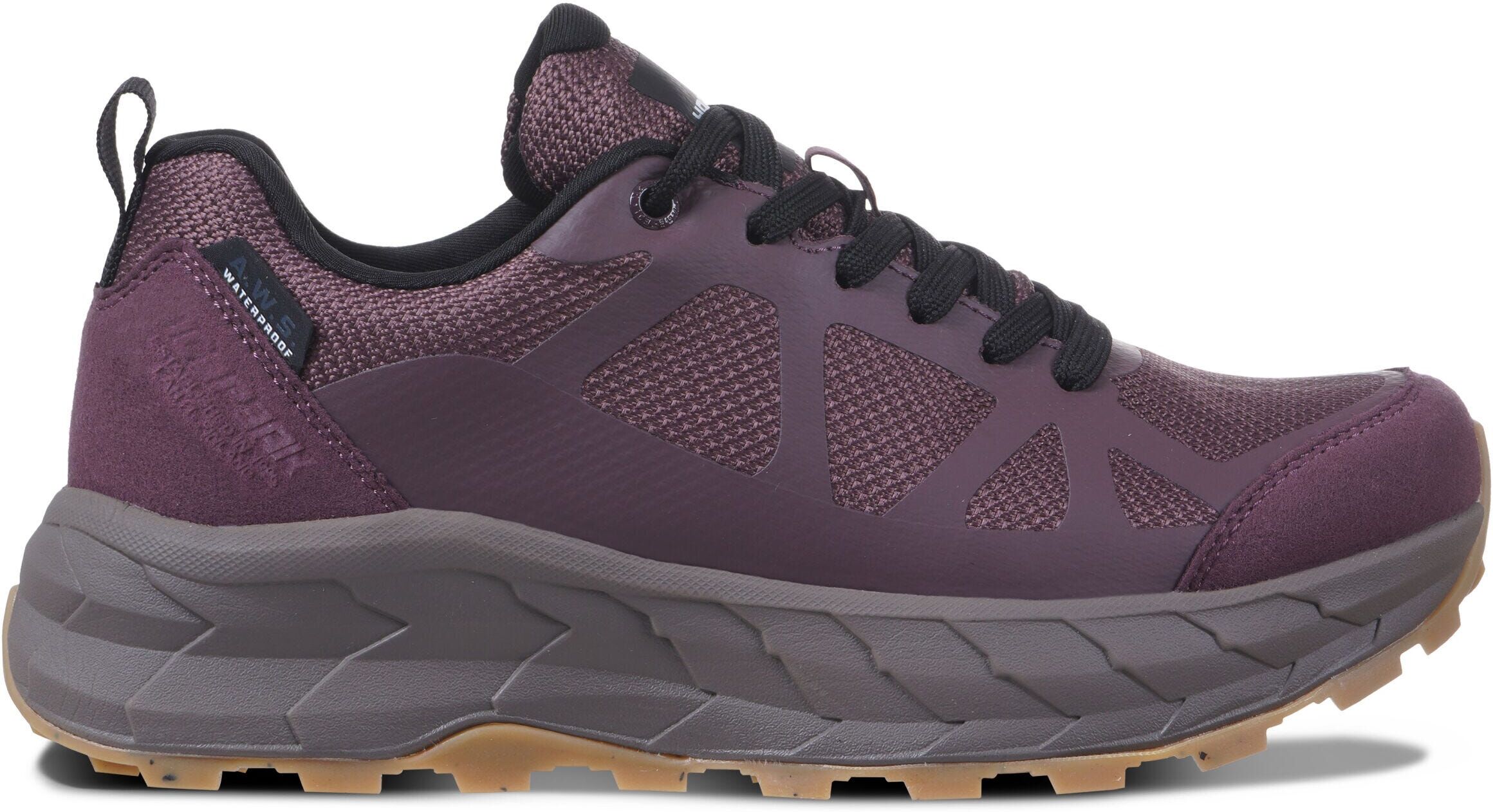 Wanderschuh ICEPEAK "ALBA MS", Damen, Gr. 37, wine, Synthetik, Textil, Schuhe Wanderschuh, wasserdicht wine 37