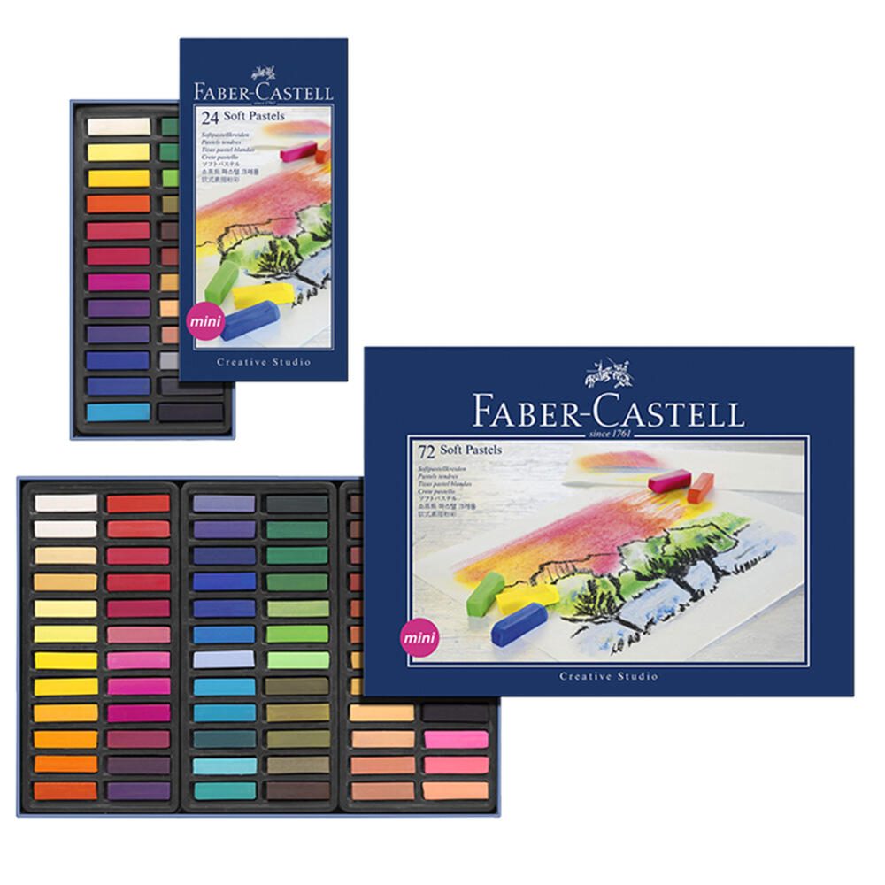 FABER-CASTELL Pastellkreide Mehrfarbig 128224