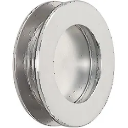 Kws, Möbelgriff, Muschelgriff 5254 Edelstahl matt Einlass-Ø 50 mm
