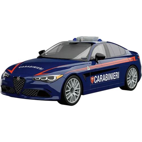 Cobi Giulia Quadrifoglio Carabinieri (Maßstab 1:35)