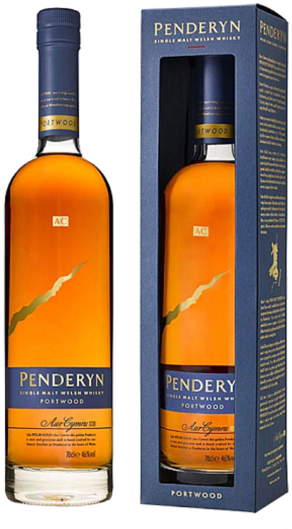 Penderyn Distillery Penderyn Single Malt Welsh Whisky Portwood avec étui Cadeau