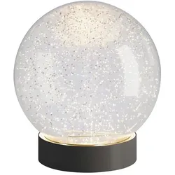Sompex LED-Tischleuchte Glamor Bauble Kunststoff Schwarz 15 cm