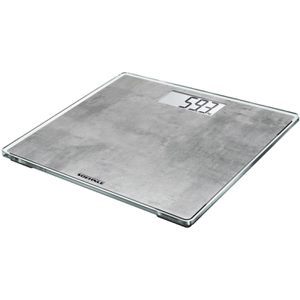 Soehnle Personenwaage Style Sense Compact 300 Concrete, grau, digital mit LCD-Anzeige, bis 180 kg