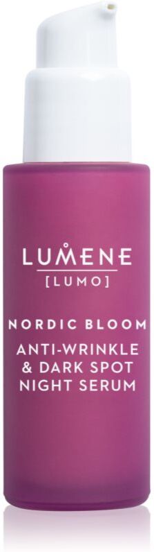 Lumene Nordic Bloom [LUMO] night serum to treat wrinkles and dark spots 30 ml