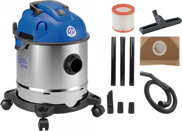 Annovi Reverberi Annovi & Reverberi AR3370 - Aspirateur Bidon multifonctions - Cuve Inox 20 L - 1400W
