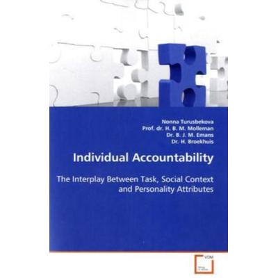 Turusbekova, N: Individual Accountability, Taschenbuch von Nonna Turusbekova, VDM, 978-3-639-11033-3