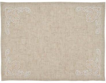 Saro Lifestyle Embroidered Design Placemats (Set of 4)