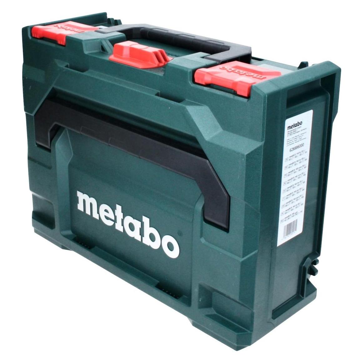 Metabo metaBOX 145 System Werkzeug Koffer Stapelbar 396 x 296 x 145 mm + Universaleinlage (626883000)
